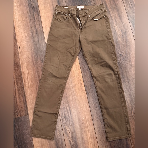 Lucky Brand 121 Brown Slim Straight Pants 31X32 - Picture 1 of 3